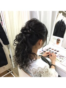 ヘアセット専門店 ナゴミ 池袋店(nagomi) ポニーテール
