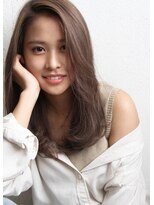 チョビー(Chobii)&nbsp;【chobii 道村】かきあげバング/イルミナカラー/グレージュ