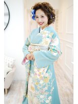 ゲッカビジン(GEKKABIJIN)&nbsp;レンタル振袖FS-03 44000円《東京着物レンタル六本木月下美人》