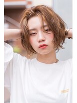 アメリ 新宿(Ameri)&nbsp;Ameriゆるふわボブ　イルミナカラー　【新宿】