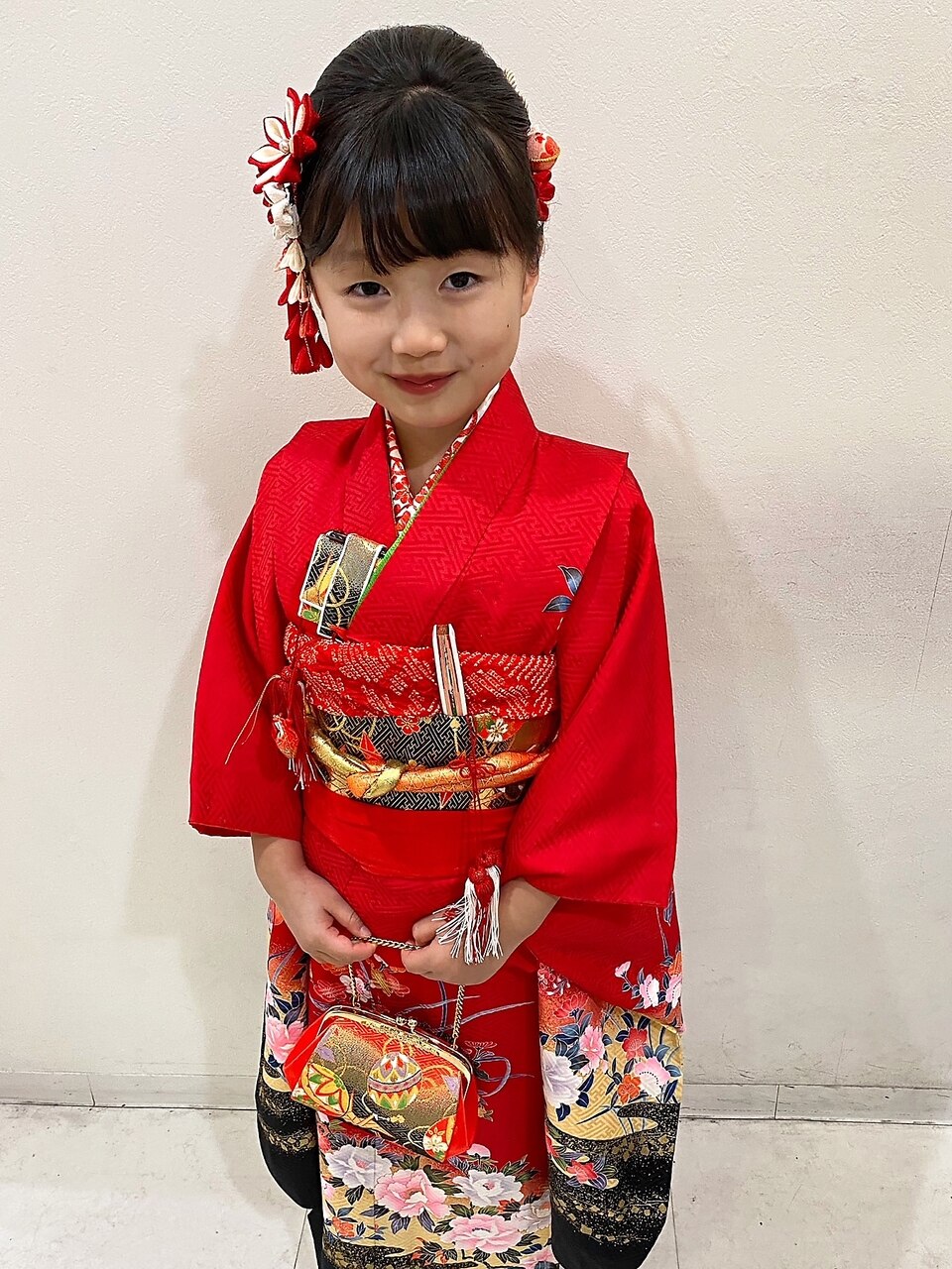 TAKAKOstyle☆王道 夜会巻き七五三：L096381124｜ブリエ(briller)の