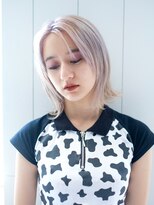 アルバム 銀座(ALBUM GINZA)&nbsp;外はねボブ_エアリーミディショートパーマ_88218