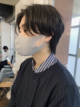 バイフィフス 原宿/表参道(by fifth) ◇センターパート 韓国ヘア ニュアンスパーマ トランクスヘア