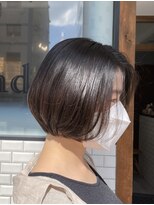 ザ ブレンド(the' Blend) 酸性ストレート、髪質改善ショートボブ
