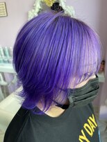 メルシー(Merci)&nbsp;【Ｍｅｒｃｉ】サファイアラベンダー+ネオウルフカット