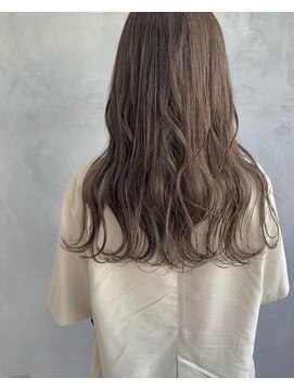 キチ(kichi.) [kichi.] ロング×くすみベージュ