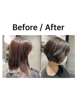 リーオオサカ(Lee Osaka) 【Lee大阪店】キレイめ×グラボブ/新出奈津樹