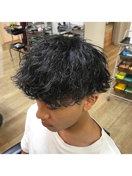 ルシードスタイルアートラッシュ(LUCIDO STYLE ARTRUSH) 波打ちパーマ