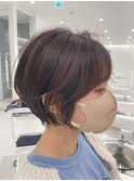 ☆お客様style☆大人可愛い!丸みショートボブ