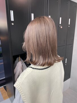 ルネ 北千住(Renee) くびれミディ_ラベンダーカラーミストバングエアリーミディ