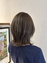 ノエル(NOEL) 明るめマットグレージュカラー×くびれレイヤー