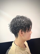 リバティシェアバーバー 銀座(LIBERTY SHARE BARBER)&nbsp;ツーブロマッシュ/波巻きツイスパ
