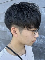 ヒュイル バイ ニアウ(Hwyl by Niau)&nbsp;メンズマッシュスパイラルパーマニュアンスパーマツーブロック