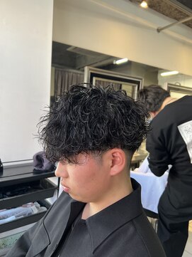 アイズ 海老名(AIZU) 波巻きスパイラルパーマ　プードルパーマ　メンズパーマ