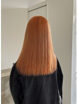 ノートエートル 西金沢(Nought etre)&nbsp;オレンジベージュ10代20代30代ハイトーンオレンジオレンジカラー