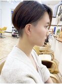【松戸/ムラマツ】大人刈り上げショートボブ黒髪秋冬