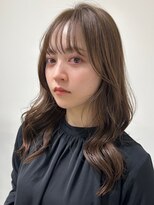 アイウィル(Ai WilL)&nbsp;ココアベージュ ヨシンモリ　韓国ヘア 顔周りカット 20代