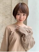 切りっぱなしボブ/デザインカラー/髪質改善[池袋駅]