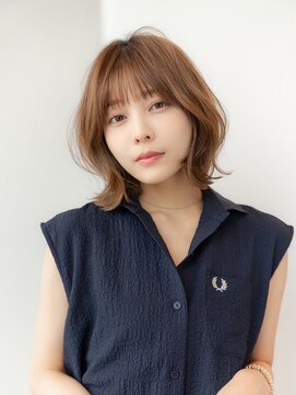 イオ 本厚木(io) くびれ外ハネボブ似合わせカットくびれフルバング