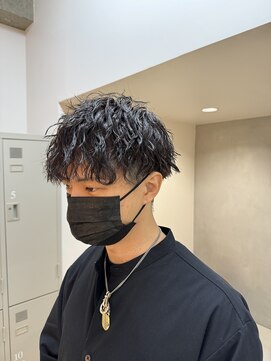 エイトオーミヤ 大宮店(EIGHT omiya) ツイストスパイラルパーママッシュヘア刈り上げ