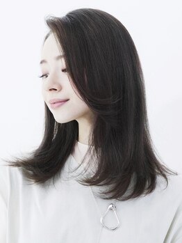 ギッシュ 桃花台店(guiches)の写真/【6月～8月までお得なキャンペーン実施◎】縮毛矯正で日々のお悩みを解消！艶感溢れる自然な仕上がりに♪