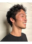 メンズパーマ/メンズくせ毛風パーマ/スパイラルパーマ/メンズ