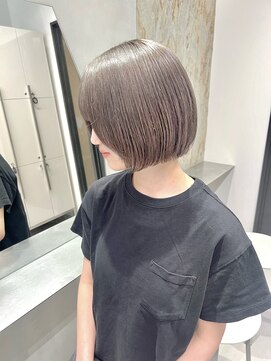 ソル 栄矢場町(SOL) グレージュ/ボブ/ハイトーン/名古屋ブリーチ