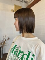 ニーム(nimes)&nbsp;切りっぱなしボブ