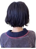 内巻きふんわりボブ