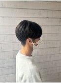 メンズ 大人センターパート