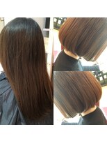 ファンドットレイ(Fan. ray)&nbsp;切りっぱなしボブ