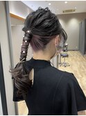 TOKIO タイト編み下ろし ヘアセット