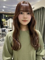 ギグス 栄店(gigs)&nbsp;似合わせ小顔カット/韓国風ロングヘア