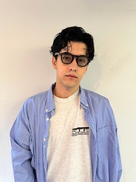 ネルケ 立川(nelke) メンズセンターパート/フェザーパーマ/ニュアンスパーマ