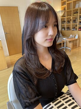 オーガニックエコ 川越(organic+eco) 大人かわいいロングレイヤー