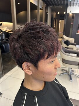 レイフィールド 長嶺店(RAY Field) 束感ショート×メッシュカラー