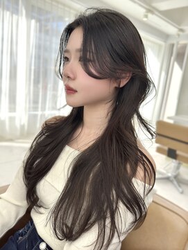 レイリー 原宿 表参道(Rayreee) 長め前髪/くびれ韓国/レイヤー/ワンカール/フェミニンロング