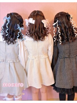 ヘアーセット モコロ(Hair Set MOCORO) ハートヘアアレンジ