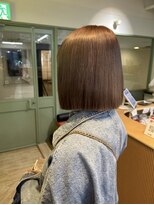 ラヴィズム(LUVISM)&nbsp;ブリーチなしダブルカラー/ベージュ/レイヤー/顔周りレイヤー