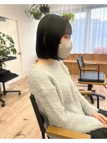 オーシャン(Ocean) 【OceanHair&Life田中愛梨】切りっぱなし/ボブ/ミニボブ