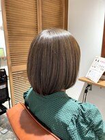 リジェール 鶴舞店&nbsp;ボブ×シルキーベージュ