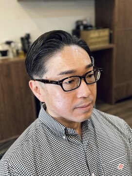 ジェイソン(JASON) 【王道ビジネスフェード】ナチュラルサイドパート、