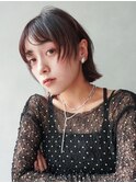 ショート前髪カットおくれ毛美髪_ba522072