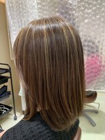 アズール 草加(azule) ナチュラルハイライト　白髪ぼかし