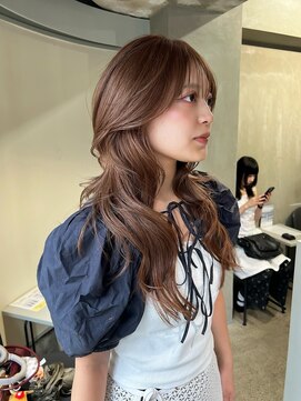 【masa】こだわりのレイヤーカットとベージュカラー！