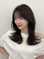 アマトウキョウスマートサロン(AMA TOKYO×Smart Salon) くびれレイヤー/顔まわりカット/レイヤーカット/小顔ヘア