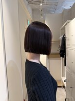 イオエ 三宮(ioe)&nbsp;髪質改善/ボブ/黒髪/オリーブグレー/小顔カット/ココアベージュ