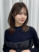 アマトウキョウスマートサロン(AMA TOKYO×Smart Salon)&nbsp;くびれレイヤー/顔まわりカット/レイヤーカット/小顔ヘア