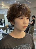 柔らかショートパーマ