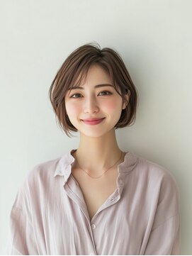 e.m.a プレミアムビューティーサロン 栄駅店(e.m.a PREMIUM BEAUTY SALON) ボブ/イメチェン/外ハネボブ/美髪/ワイドバング/髪型